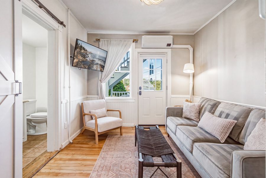 The suite's sitting room
