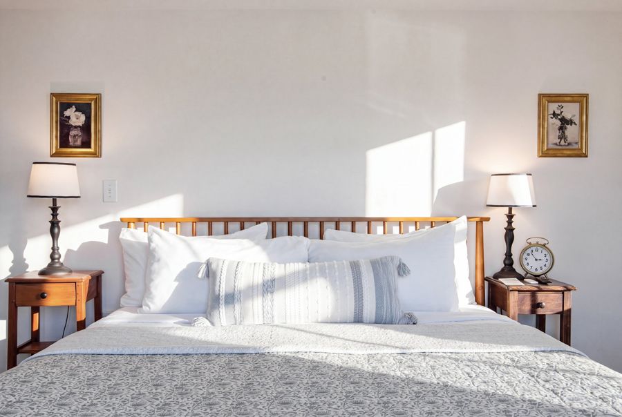 King bed in Room 11