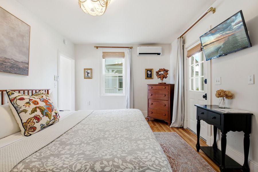The bedroom
